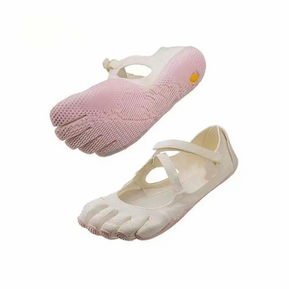 Barefoot Split-Toe Ballet Flats – Lightweight Breathable Dance Shoes with Non-Slip Sole for Yoga, Pilates, Zumba & Indoor Fitness